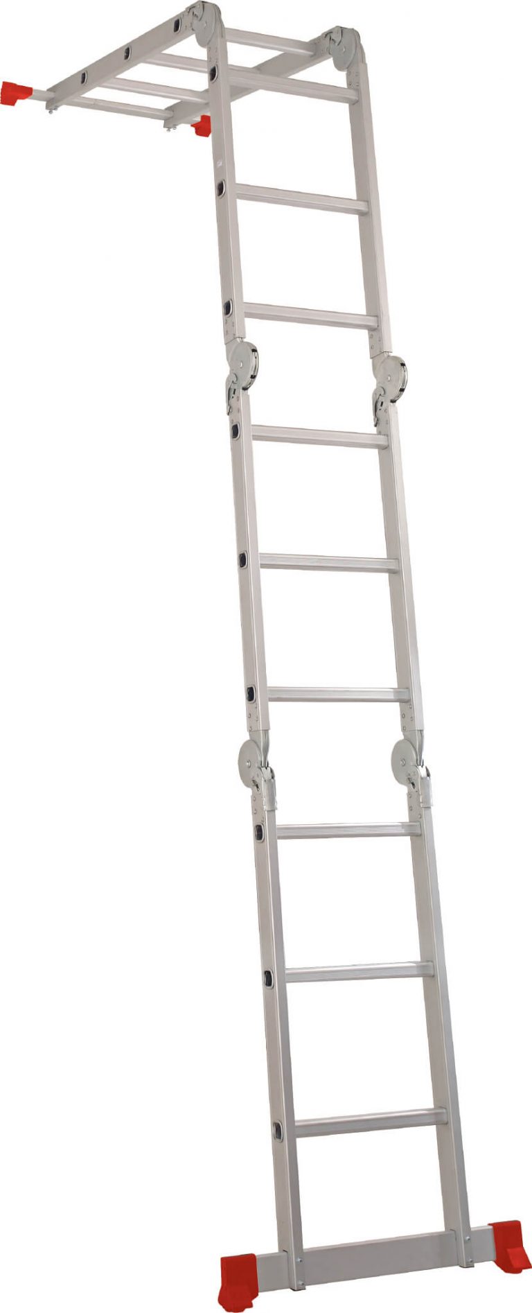 סולם אלומיניום 3X4 מפרקים KRAUSS