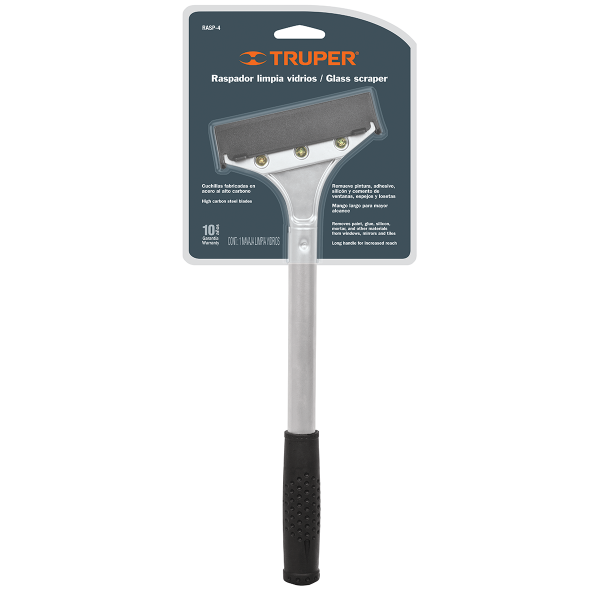 מגרדת ארוכה 4" ידית מתכת TRUPER