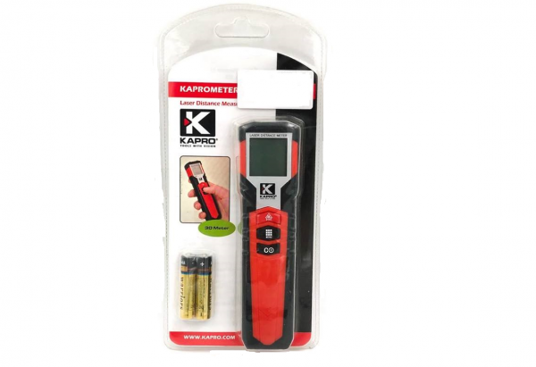 מד טווח לייזר עד 30 מטר עם צג דיגיטלי KAPRO