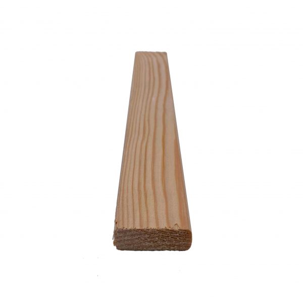 עץ אורן מוקצע בפרופיל 20X45 מ"מ (2X5)