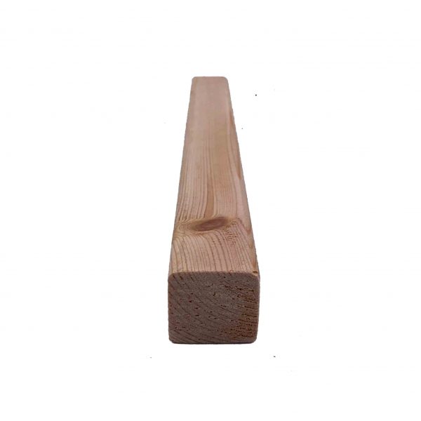 עץ אורן מוקצע בפרופיל 32X32 מ"מ (3X3)
