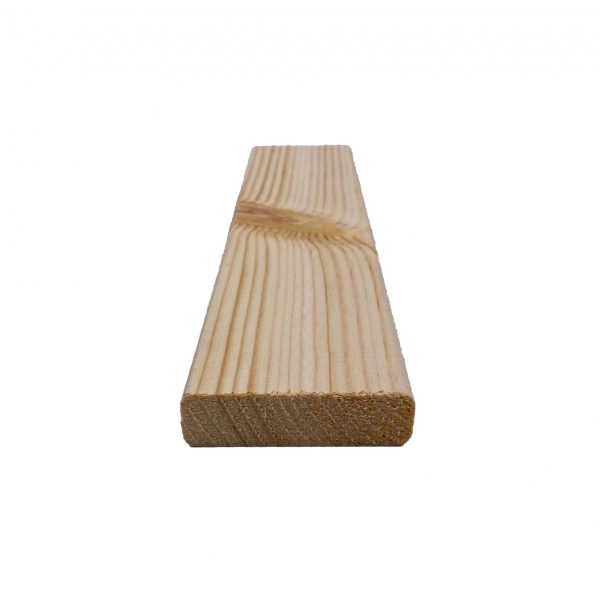 עץ אורן מוקצע בפרופיל 20X66 מ"מ (2X7)