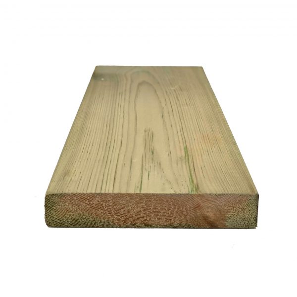 עץ אורן מוקצע ומחוטא בפרופיל 32X142 מ"מ (3X15)