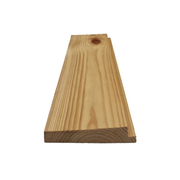 עץ אורן מוקצע ומרועף 20X125 מ"מ
