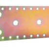 סרגל חיבור שטוח לעץ 100x210 מ"מ – דגם A-140 בצבע צהוב