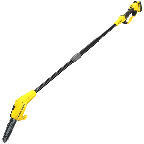 מסור שרשרת טלסקופי V20 + סט סוללה 4 אמפר ומטען