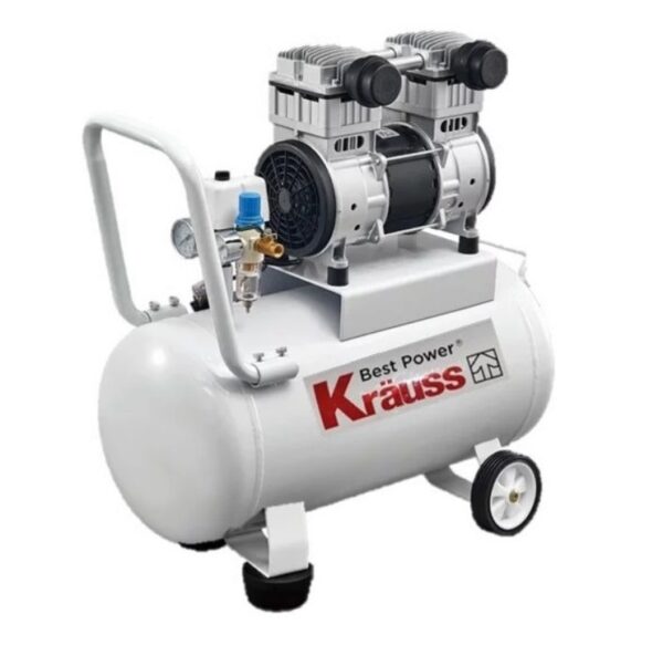 מדחס שקט שני ראשים שקט ללא שמן Krauss