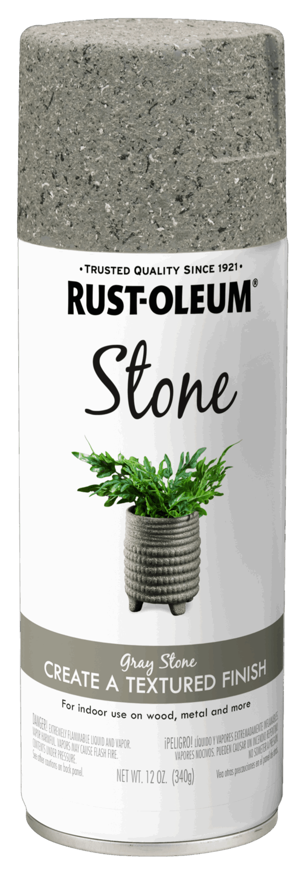 ספריי צבע אפקט אבן RUST OLEUM