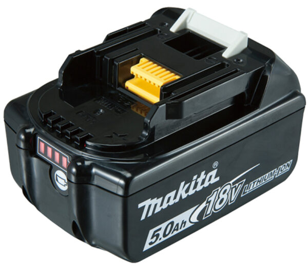 סוללה 18V 5Ah Makita BL1850B – ביצועים מקסימליים לעבודה ממושכת