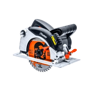 מסור עגול עם לייזר 1400W Hunter לחיתוך מדויק בקורות ופלטות