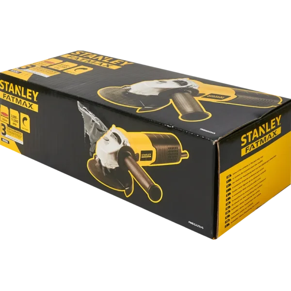 משחזת זווית 5″ 1100W – דגם FMEG225VS | מותג Stanley