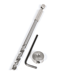 מקדח לדק ג'יג מבית Kreg – כולל טבעת עומק ומפתח אלן לקידוח מוסתר בדקים