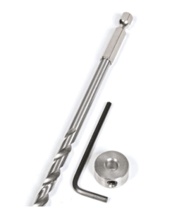 מקדח לדק ג'יג מבית Kreg – כולל טבעת עומק ומפתח אלן לקידוח מוסתר בדקים