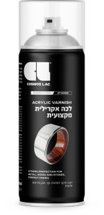 לכה אקרילית שקופה