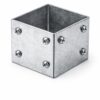מחבר ריבועי 8X8 מ"מ לרגלי שולחן – דגם SH8080