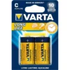 זוג סוללות אלקליין בגודל C של VARTA – עוצמה גרמנית לצעצועים ופנסים בגודל בינוני