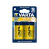סוללות D של VARTA – זוג סוללות אלקליין עוצמתיות, מתאימות לפנסים, רמקולים ומכשירים עתירי אנרגיה