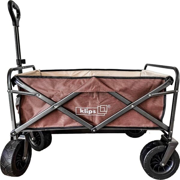 עגלת קמפינג מתקפלת Klips דגם 170120-005 בצבע Rose – עד 120 ק"ג